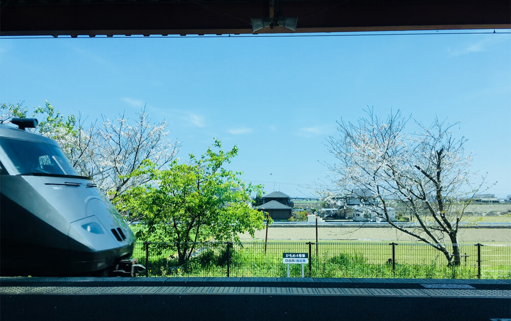 景色を楽しめる